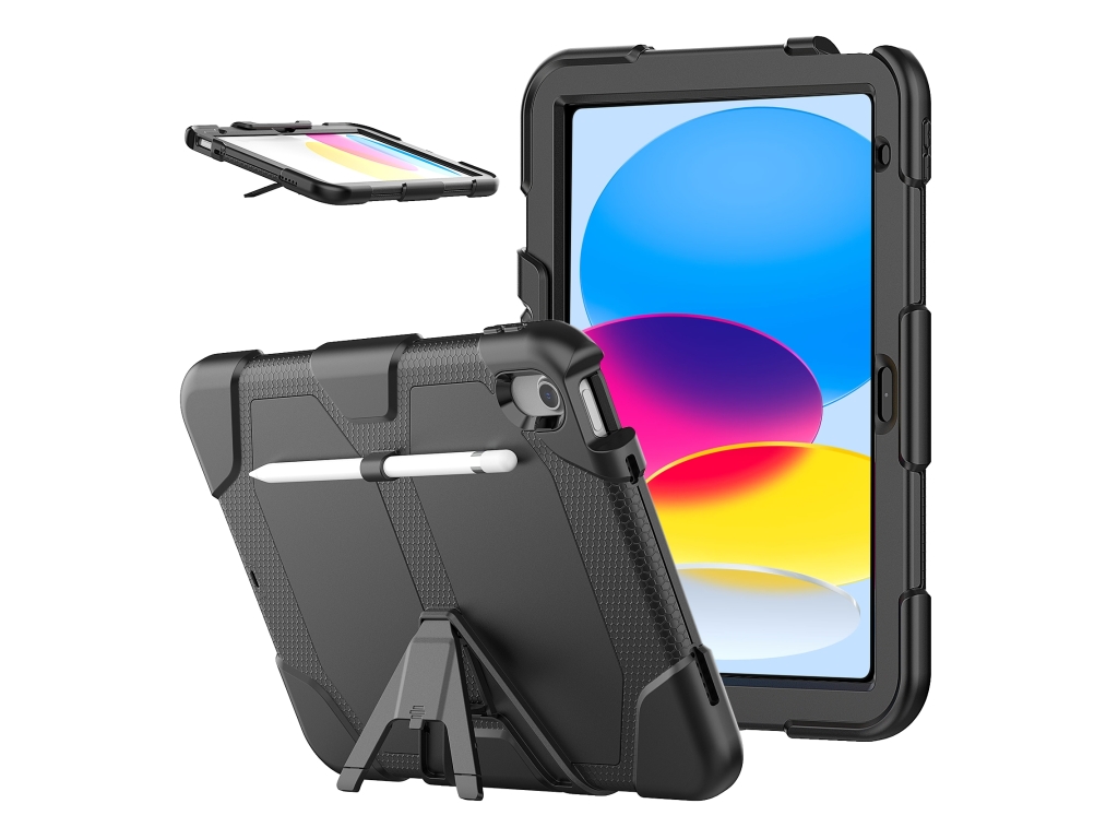 Xccess Survivor Essential Case Apple iPad 10.9 (2022) Black (Screenless)