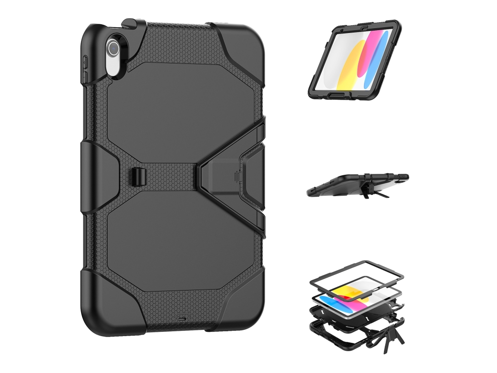 Xccess Survivor Essential Case Apple iPad 10.9 (2022) Black (Screenless)