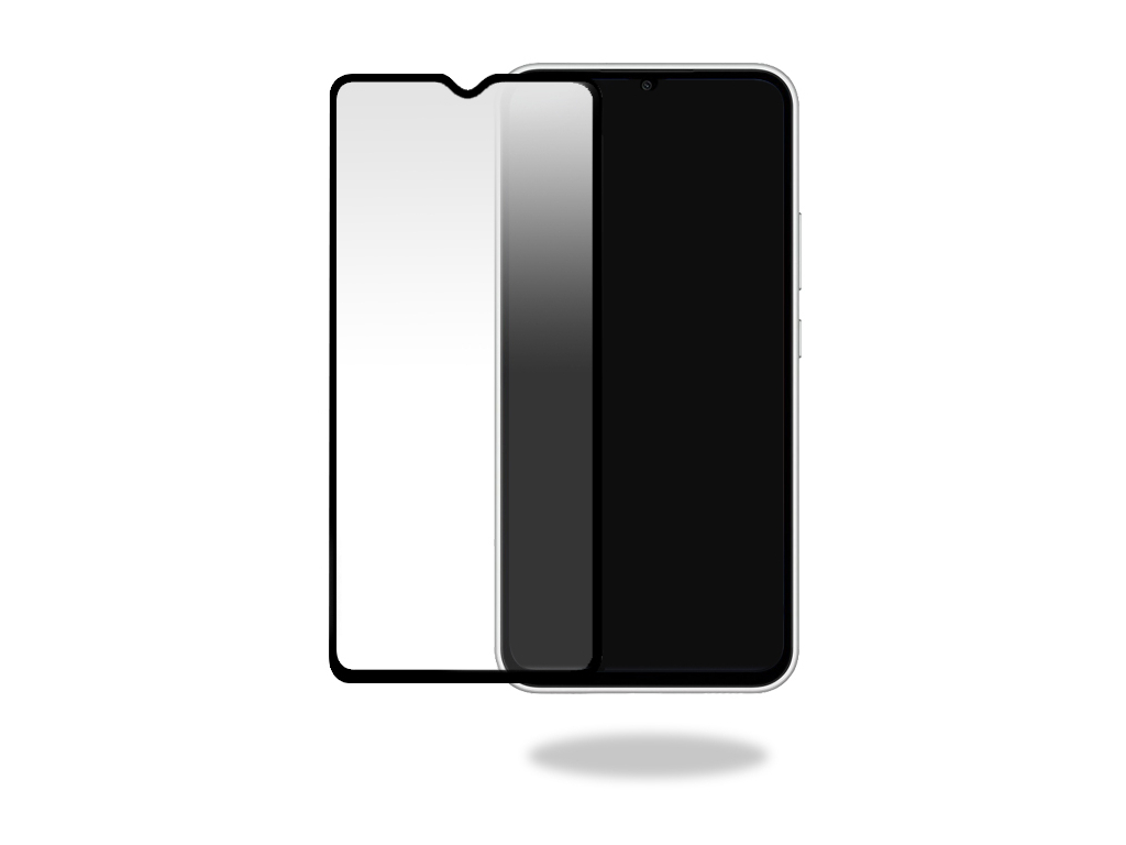 Mobilize Glass Screen Protector - Black Frame - Samsung Galaxy A54 5G