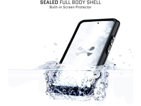 Ghostek Nautical Slim Waterproof Case Samsung Galaxy S23 Ultra 5G Black