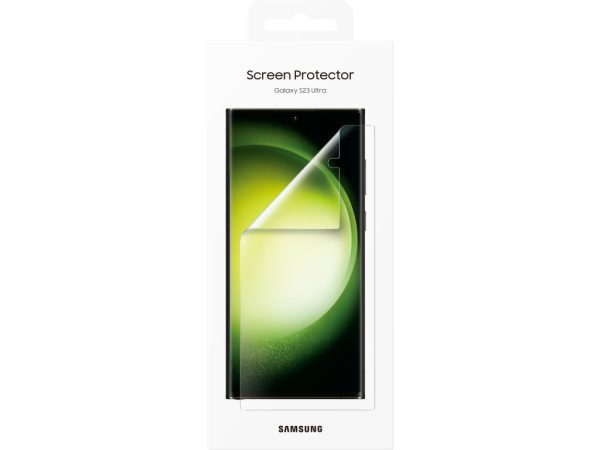 EF-US918CTEGWW Samsung Screen Protector Folie (2 stuks) Galaxy S23 Ultra 5G