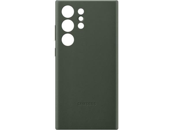 EF-VS918LGEGWW Samsung Leather Cover Galaxy S23 Ultra 5G Green