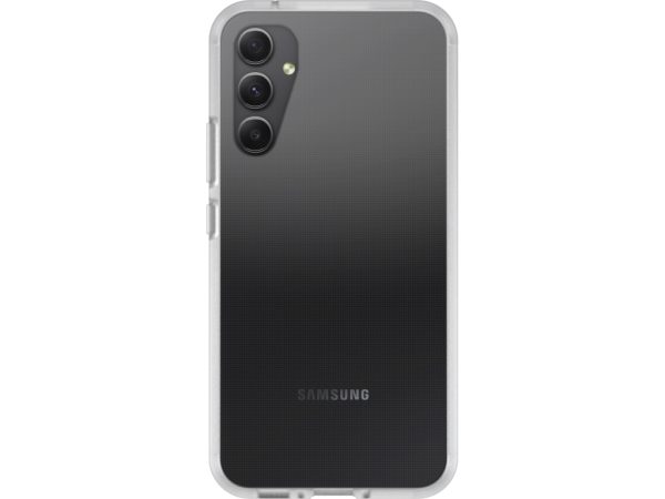 OtterBox React Series Samsung Galaxy A34 5G Clear