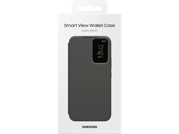 EF-ZA546CBEGWW Samsung Smart Clear View Cover Galaxy A54 5G Black