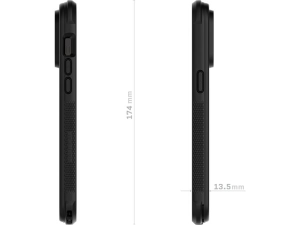Ghostek Nautical Waterproof MagSafe Case + Belt Swivel Holster Apple iPhone 15 Pro Max Black