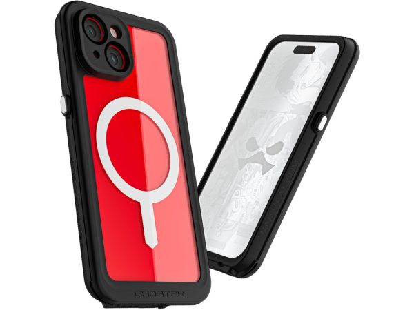 Ghostek Nautical Slim Waterproof MagSafe Case Apple iPhone 15 Clear