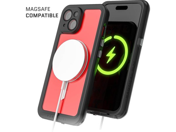 Ghostek Nautical Slim Waterproof MagSafe Case Apple iPhone 15 Clear