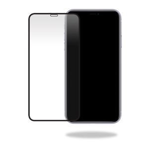 Mobilize Privacy Glass Screen Protector - Black Frame - for Apple iPhone XR/11