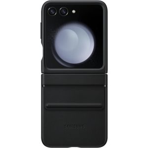 EF-VF731PBEGWW Samsung Flap Vegan Leather Case Galaxy Z Flip5 Black