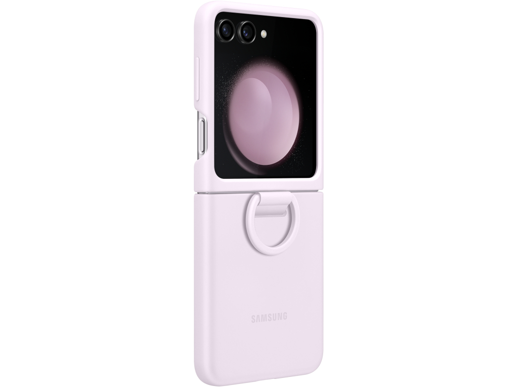 EF-PF731TVEGWW Samsung Silicone Cover with Ring Galaxy Z Flip5 Lavender