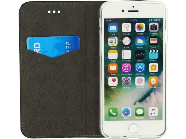 Mobilize Premium Gelly Book Case Apple iPhone 6/6S/7/8/SE (2020/2022) Black