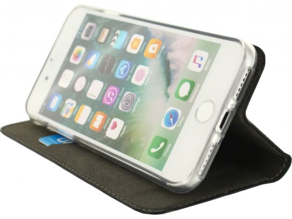 Mobilize Premium Gelly Book Case Apple iPhone 6/6S/7/8/SE (2020/2022) Black