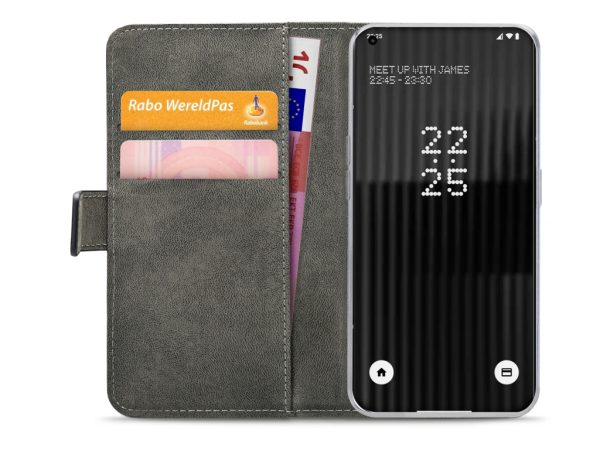 Mobilize Classic Gelly Wallet Book Case Nothing Phone (1) Black
