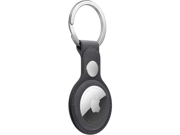 MT2H3ZM/A Apple Airtag FineWoven Key Ring Black