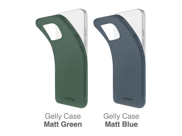 Mobilize Rubber Gelly Case Samsung Galaxy A15 4G/5G Matt Green