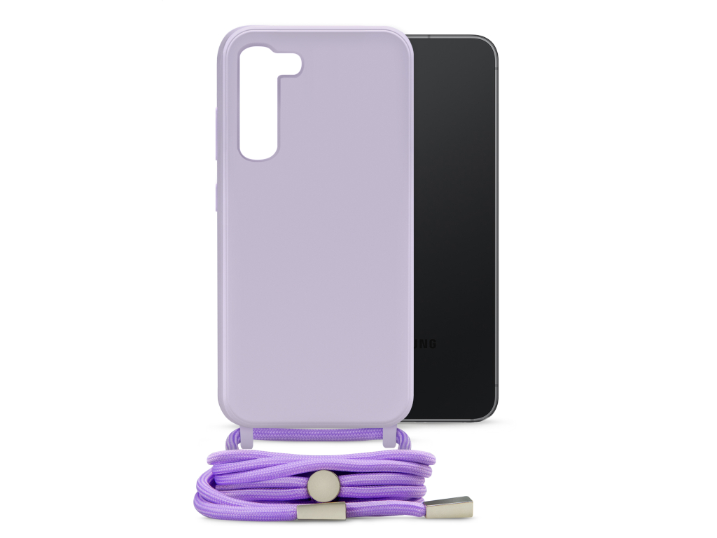 Mobilize Lanyard Gelly Case for Samsung Galaxy S23 5G Pastel Purple