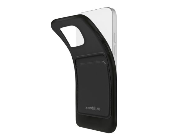 Mobilize Rubber Gelly Card Case Samsung Galaxy S24+ 5G Matt Black