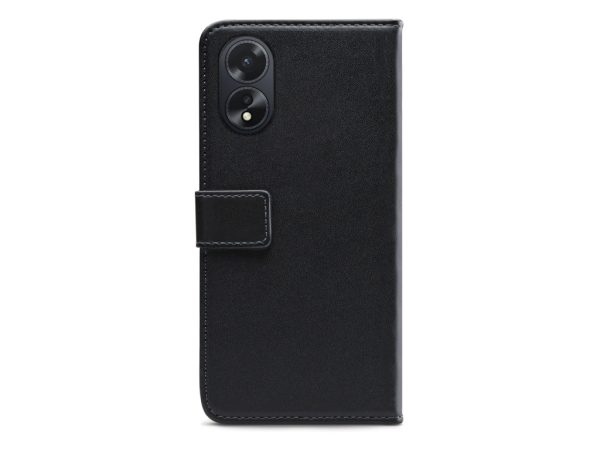 Mobilize Classic Gelly Wallet Book Case OPPO A38 Black