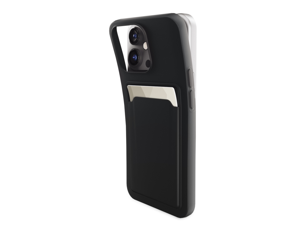 Mobilize Rubber Gelly Card Case Samsung Galaxy A55 5G Matt Black
