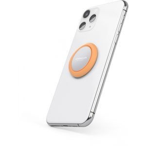 Vonmählen Backflip Signature Phone Grip + Magnetic Dot Peach