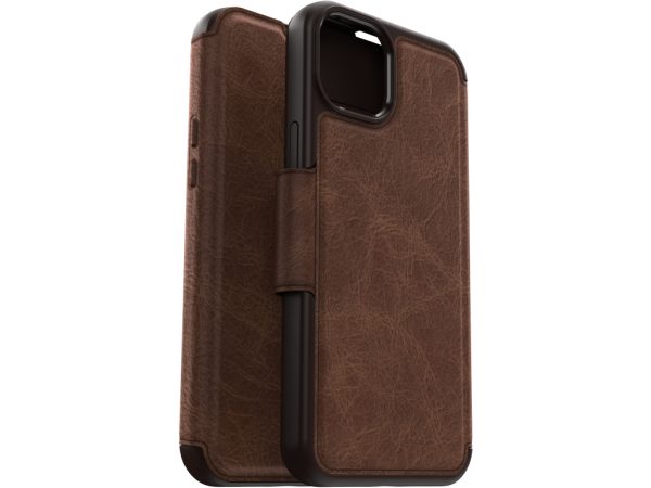 OtterBox Strada MagSafe Apple iPhone 15 Plus Espresso Brown