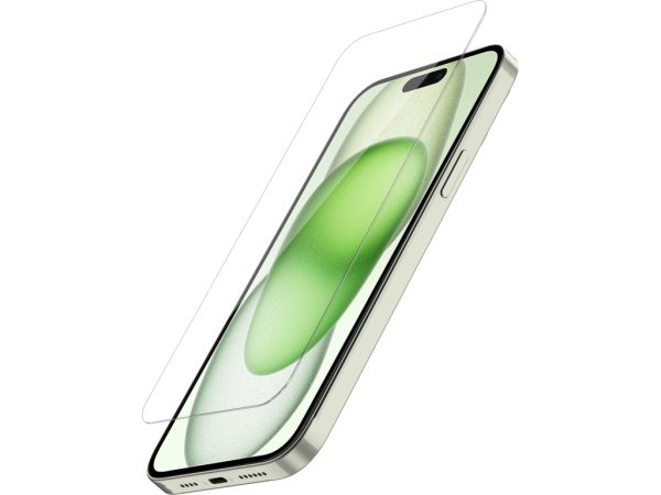 ITSKINS Supreme Glass Screen Protector with Alignment Tool Apple iPhone 15 Clear