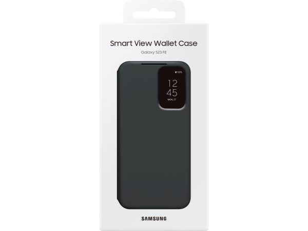 EF-ZS711CBEGWW Samsung Smart View Wallet Case Galaxy S23 FE 5G Black