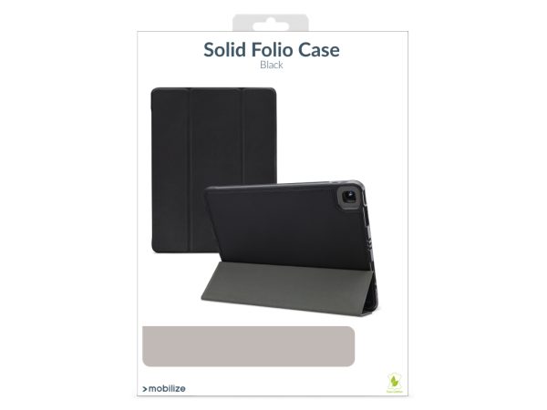 Mobilize Solid Folio Case for Apple iPad Pro 12.9 (2024) Black