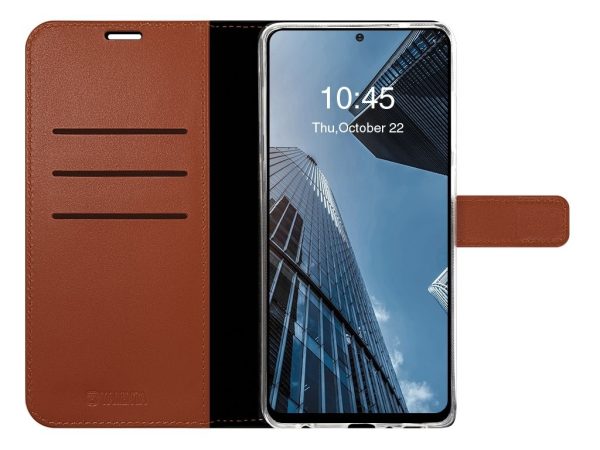 Valenta Book Case Gel Skin Samsung Galaxy A33 5G Brown