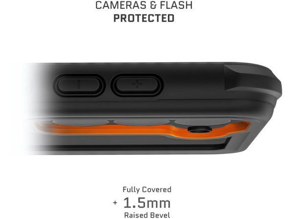 Ghostek Nautical Waterproof Case + Belt Swivel Holster Samsung Galaxy S23 5G Black