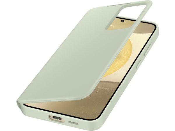 EF-ZS926CGEGWW Samsung Smart View Wallet Case Galaxy S24+ 5G Light Green