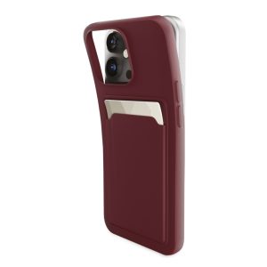 Mobilize Rubber Gelly Card Case Samsung Galaxy A35 5G Matt Bordeaux