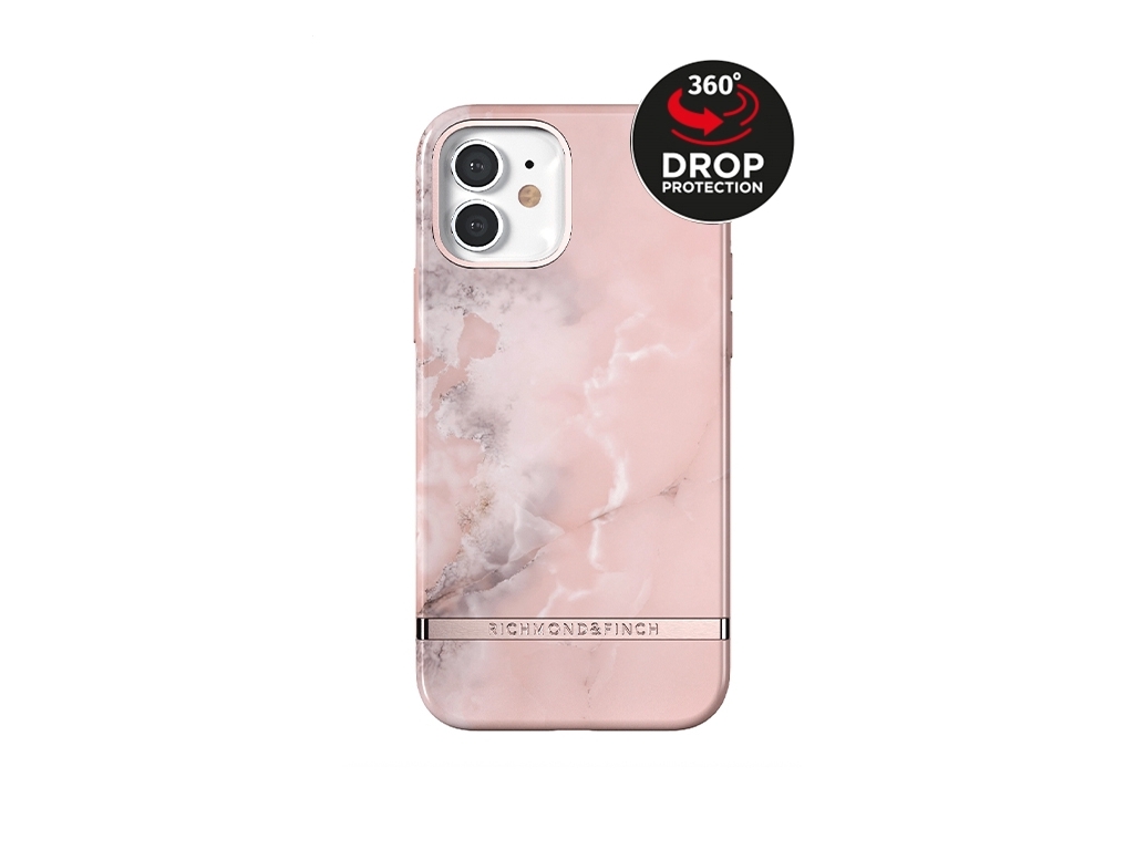 Richmond & Finch Freedom Series One-Piece Apple iPhone 12/12 Pro Pink Marble