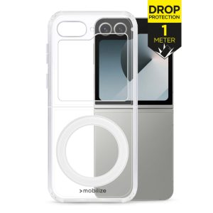 Mobilize Magsafe Compatible Naked Protection Case for Samsung Galaxy Z Flip6 Clear