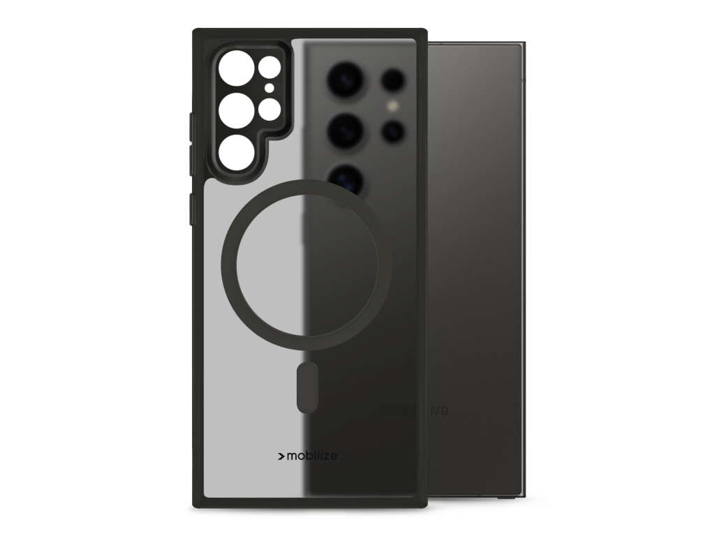 Mobilize MagSafe Compatible Hybrid Case Samsung Galaxy S24 Ultra 5G Black