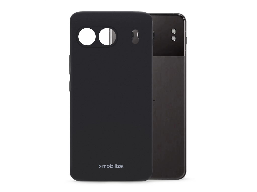 Mobilize Rubber Gelly Case OnePlus Nord 4 Matt Black