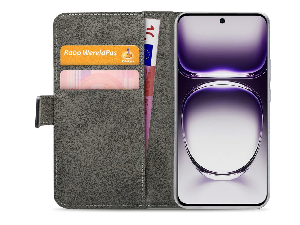 Mobilize Classic Gelly Wallet Book Case OPPO Reno12 Pro Black