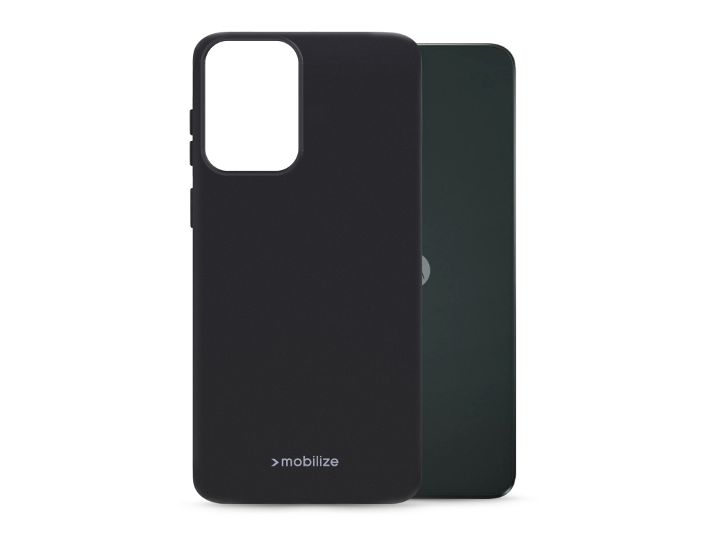 Mobilize Rubber Gelly Case Motorola Moto G55 Matt Black