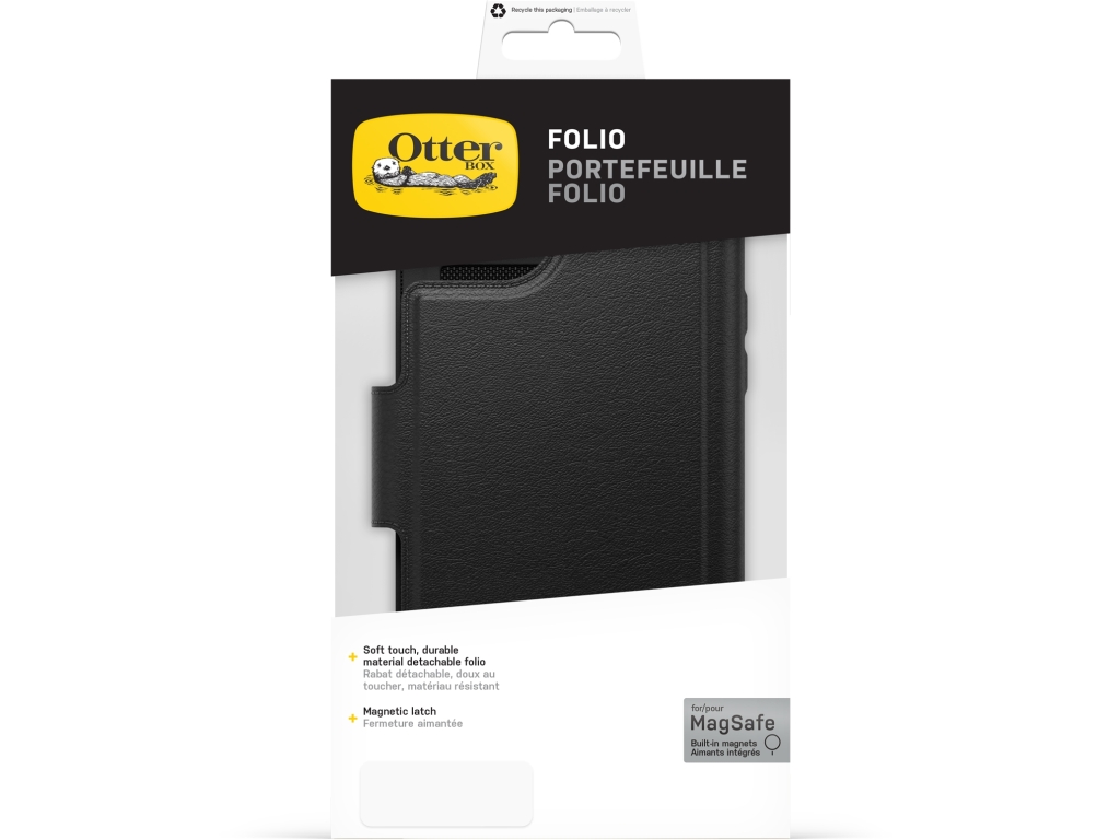 OtterBox Folio for MagSafe Apple iPhone 14 Plus Black