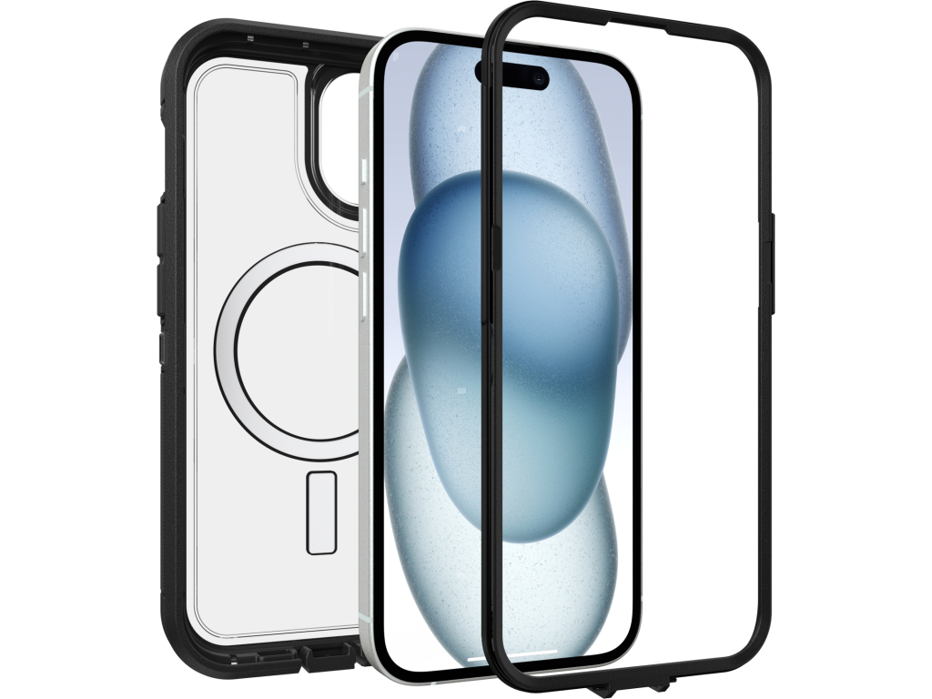 OtterBox Defender Series XT with Magnets Apple iPhone 13/14/15/16e Clear/Black