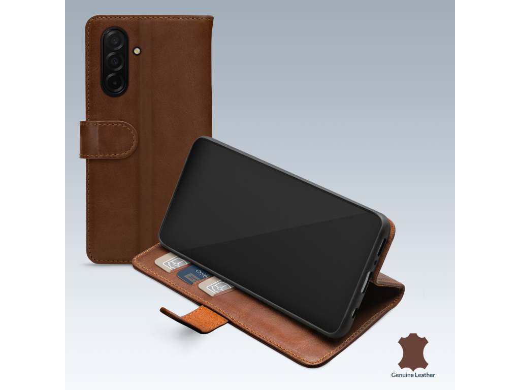 Mobilize Leather Wallet Samsung Galaxy A26 5G Brown