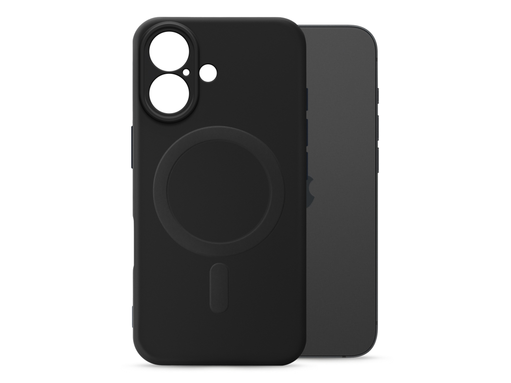 My Style Protective Flex Magsafe Compatible Case for Apple iPhone 16 Black
