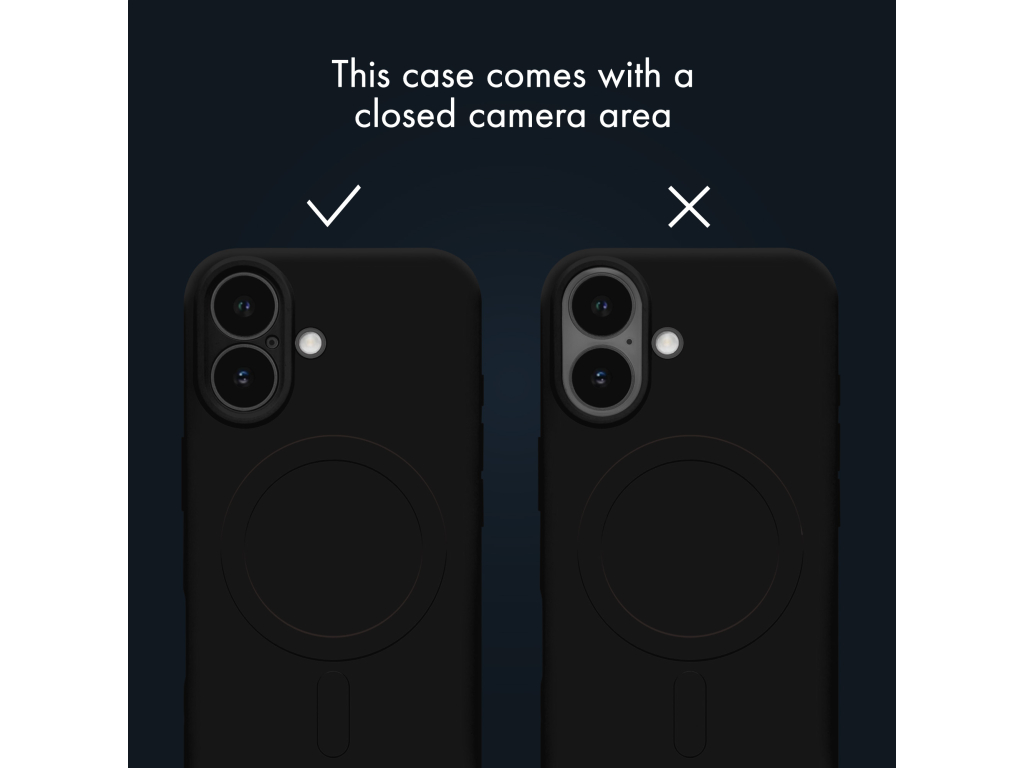 My Style Protective Flex Magsafe Compatible Case for Apple iPhone 16 Pro Max Black