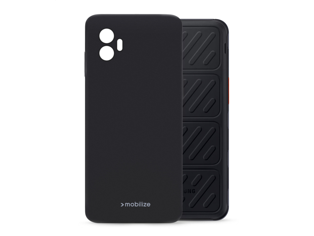 Mobilize Rubber Gelly Case Samsung Galaxy Xcover7 Pro 5G Matt Black