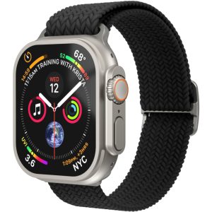 Vonmählen Woven Loop For Apple Watch 44 - 45 - 46 - 49mm One Size Black