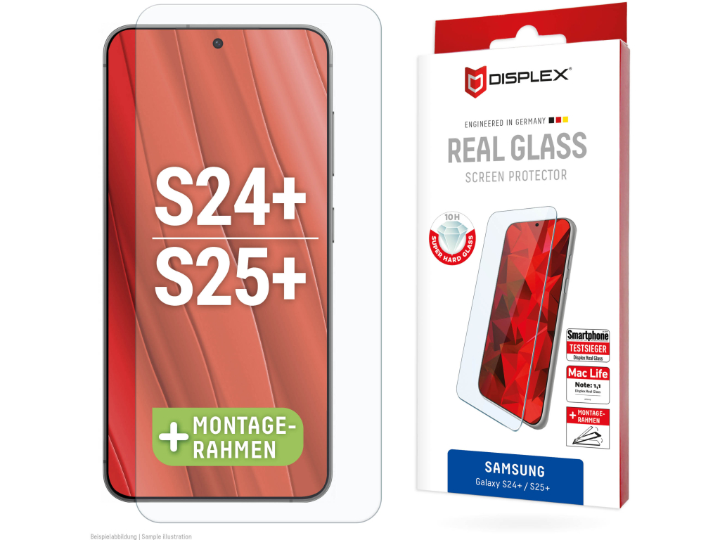 DISPLEX Real Glass Samsung Galaxy S24+/S25+