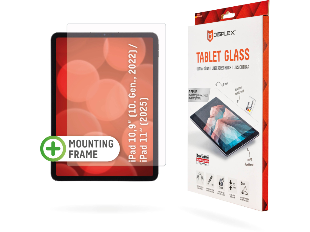 DISPLEX Real Glass Apple iPad 10.9 (2022)