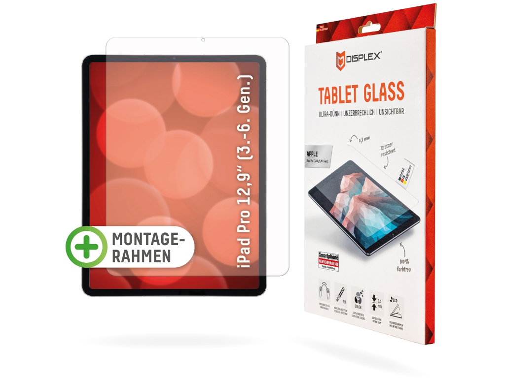 DISPLEX Real Glass Apple iPad Pro 12.9 (2018/2020/2021/2022)