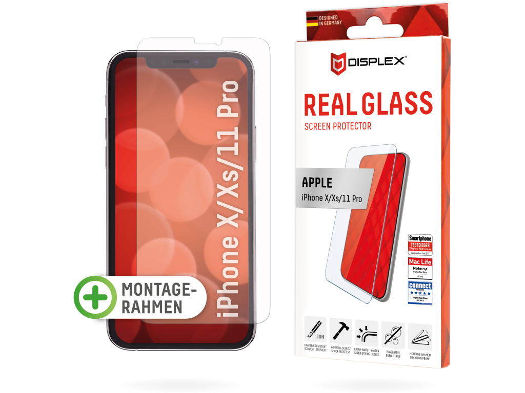 DISPLEX Real Glass Apple iPhone X/Xs/11 Pro