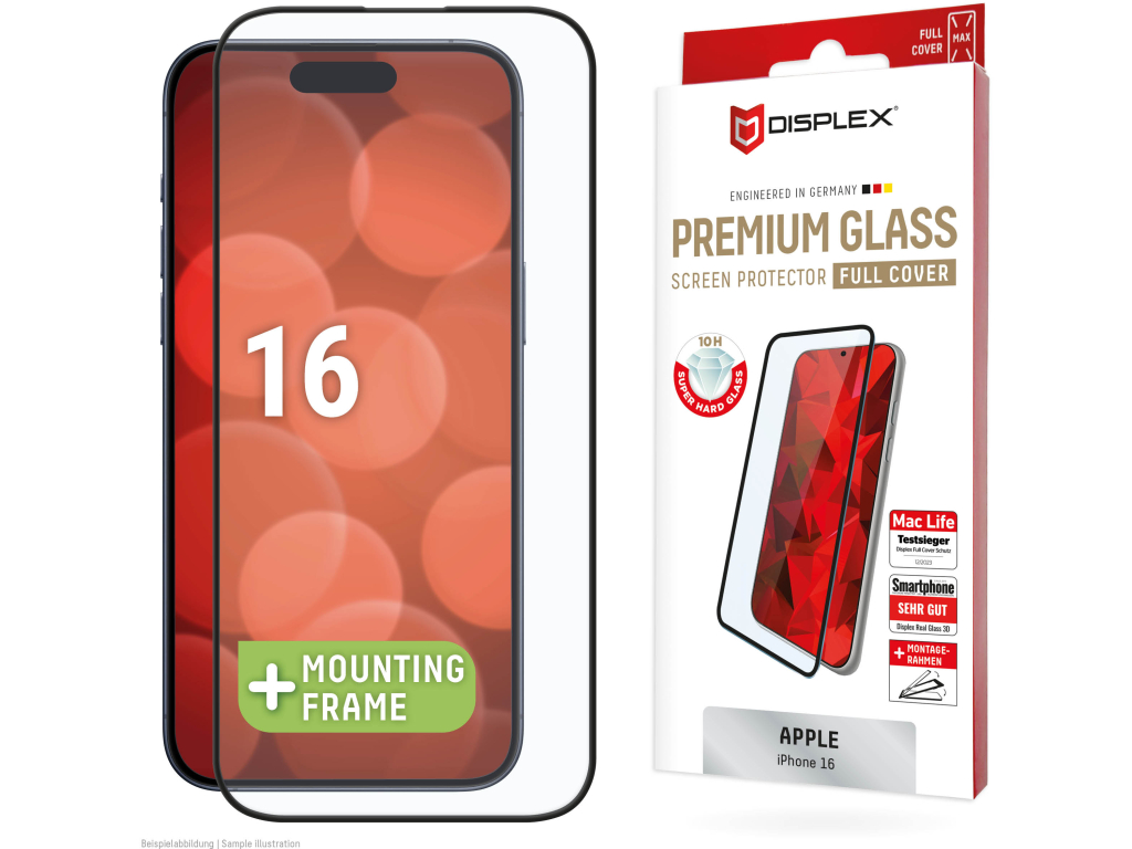 DISPLEX Real Glass FC Apple iPhone 16